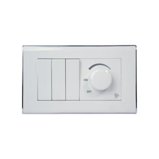 3 GANG + 1 DIMMER - POPULAR