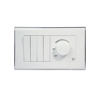 4 GANG + 1 DIMMER - POPULAR - Image 2