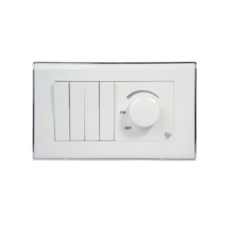 4 GANG + 1 DIMMER - POPULAR